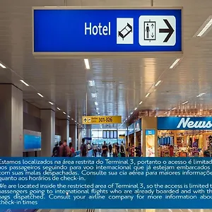 Отель Tryp By Wyndham Sao Paulo Airport - De Transito Terminal 3 -lado Ar - Area Restrita A Passageiros Ja Embarcados - Piso 1, Гуарульюс